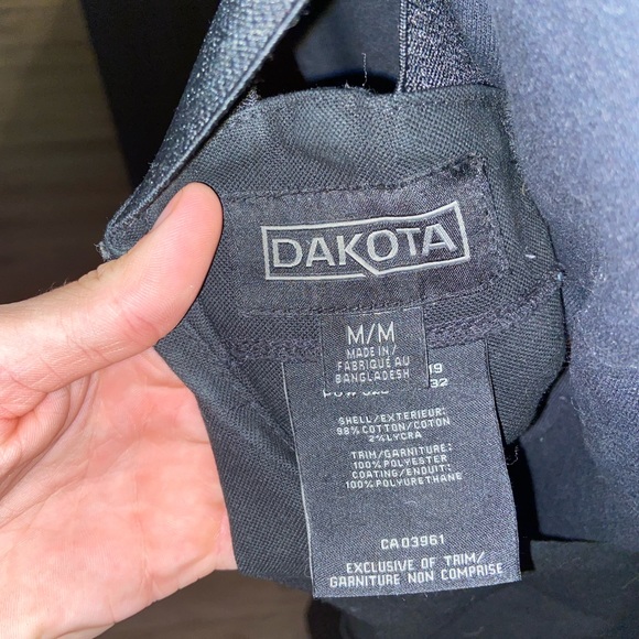 Dakota Overalls, Black, Medium - Picture 3 of 3
